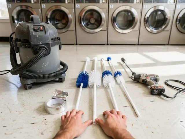 Commercial-grade dryer vent cleaning by East Whittier Dryer Vent Cleaning in East Whittier