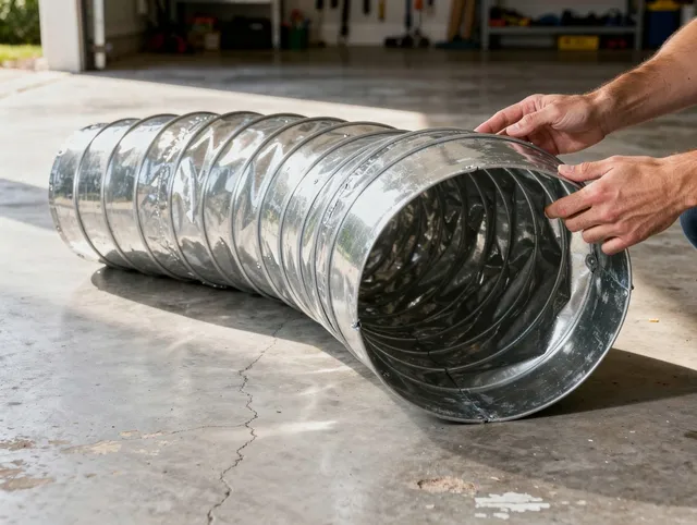 East Whittier Dryer Vent Cleaning specialist using advanced equipment for thorough duct cleaning in East Whittier